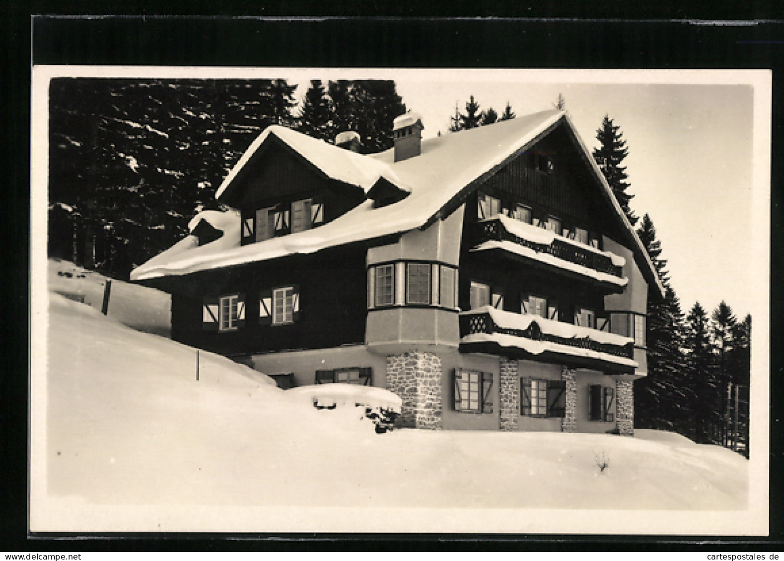 AK Puchenstuben, Villa Weinberger Im Schnee  - Sonstige & Ohne Zuordnung