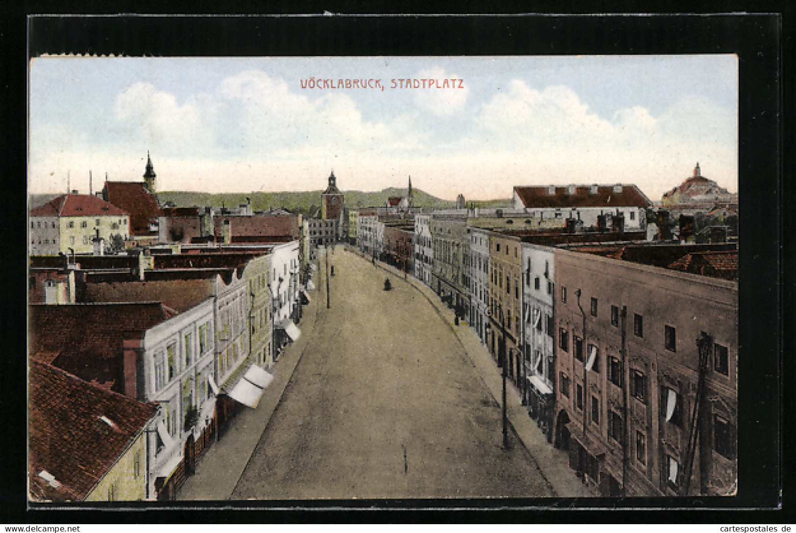 AK Vöcklabruck, Stadtplatz Aus Der Vogelschau  - Autres & Non Classés