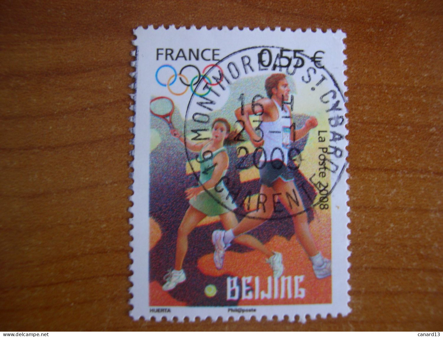 France Obl   N° 4223 Cachet Rond Noir - Oblitérés