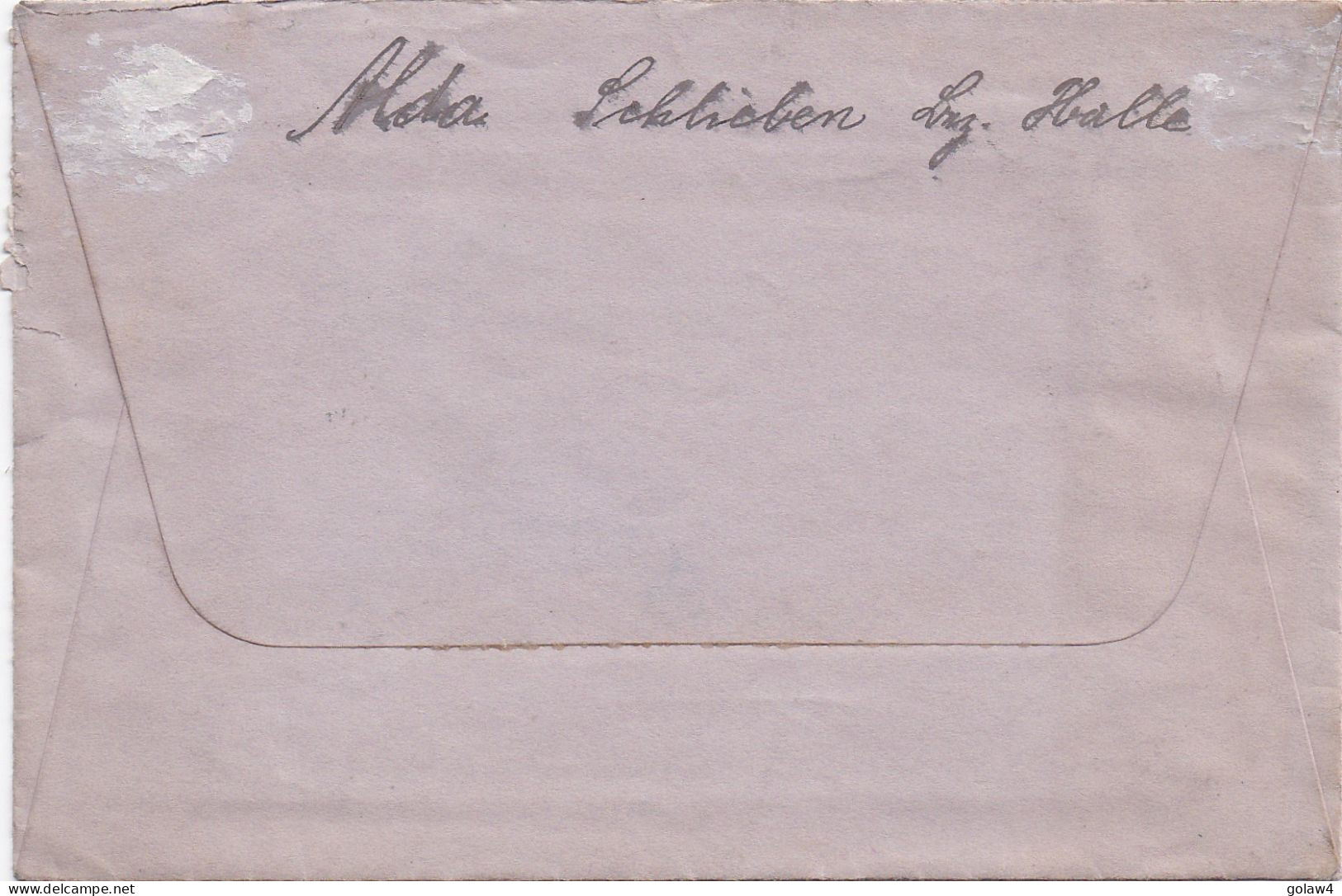 37125# LETTRE Obl SCHLIEBEN 1920 Pour METZ LORRAINE - Briefe U. Dokumente