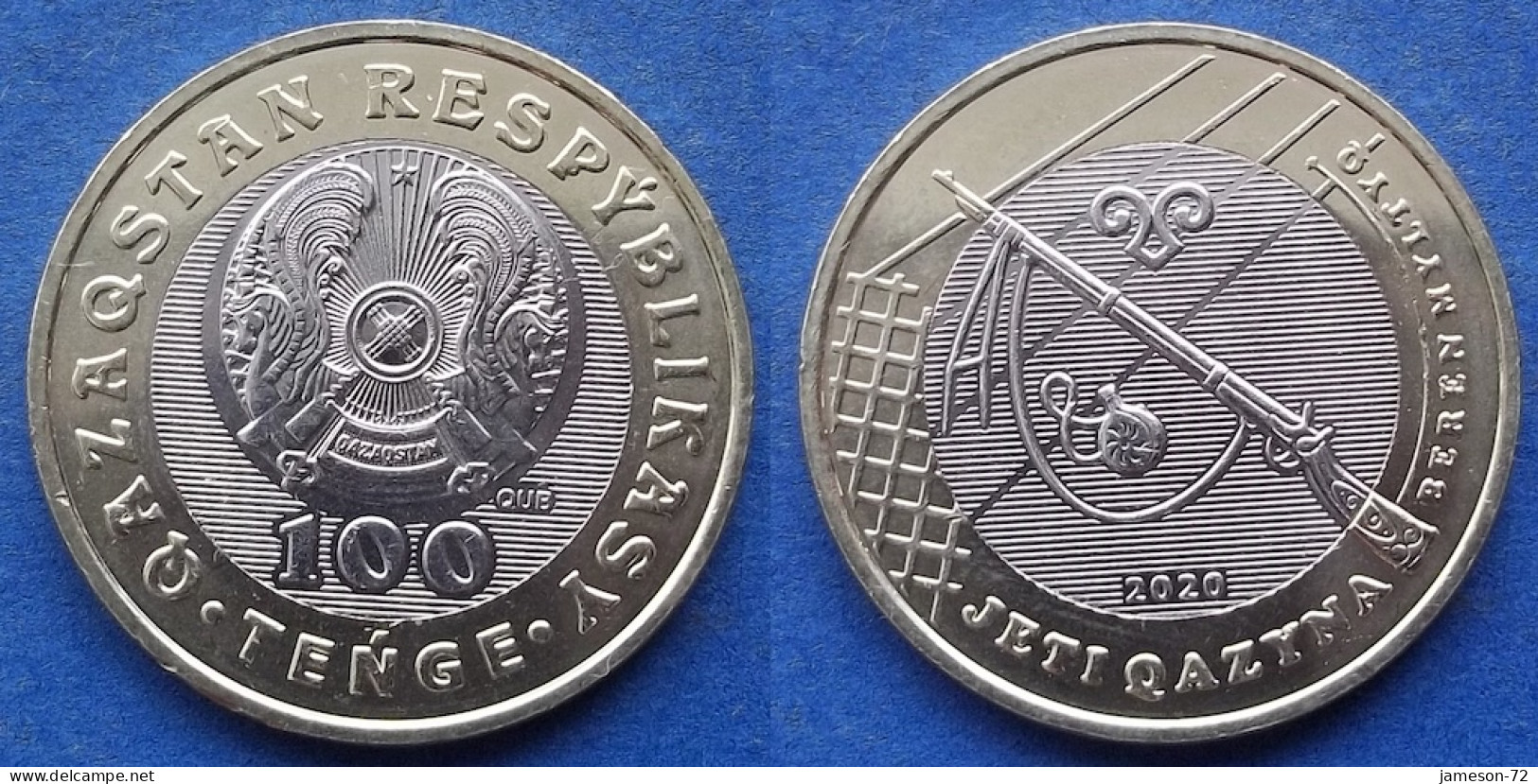 KAZAKHSTAN - 100 Tenge 2020 "Beren Myltyq" KM# 486 Independent Republic (1991) - Edelweiss Coins - Kazakhstan
