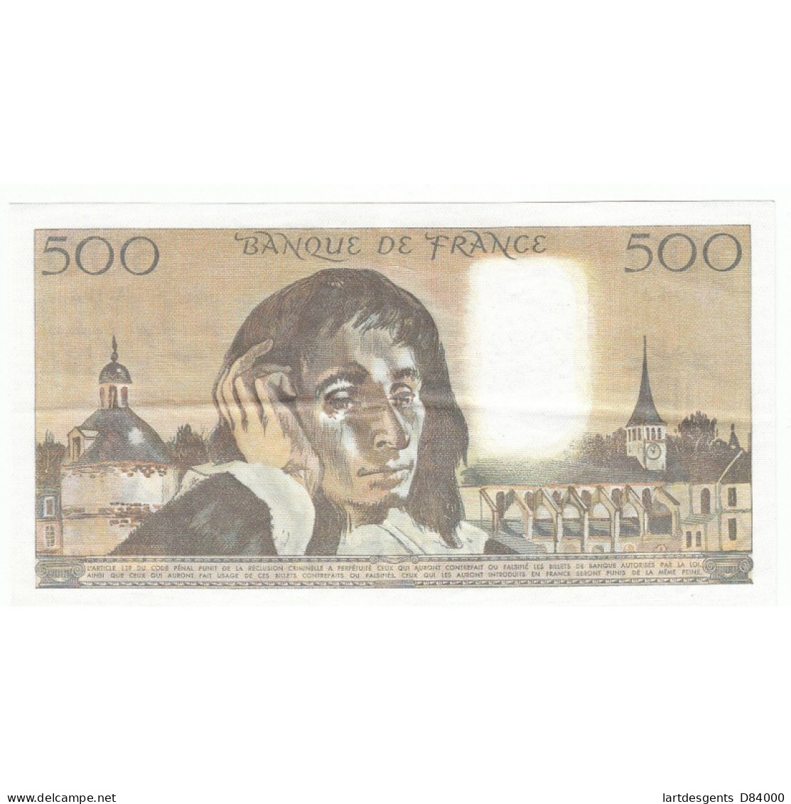 500 Francs PASCAL 02-06-1983 SUP+ Fayette 71.29 - 500 F 1968-1993 ''Pascal''