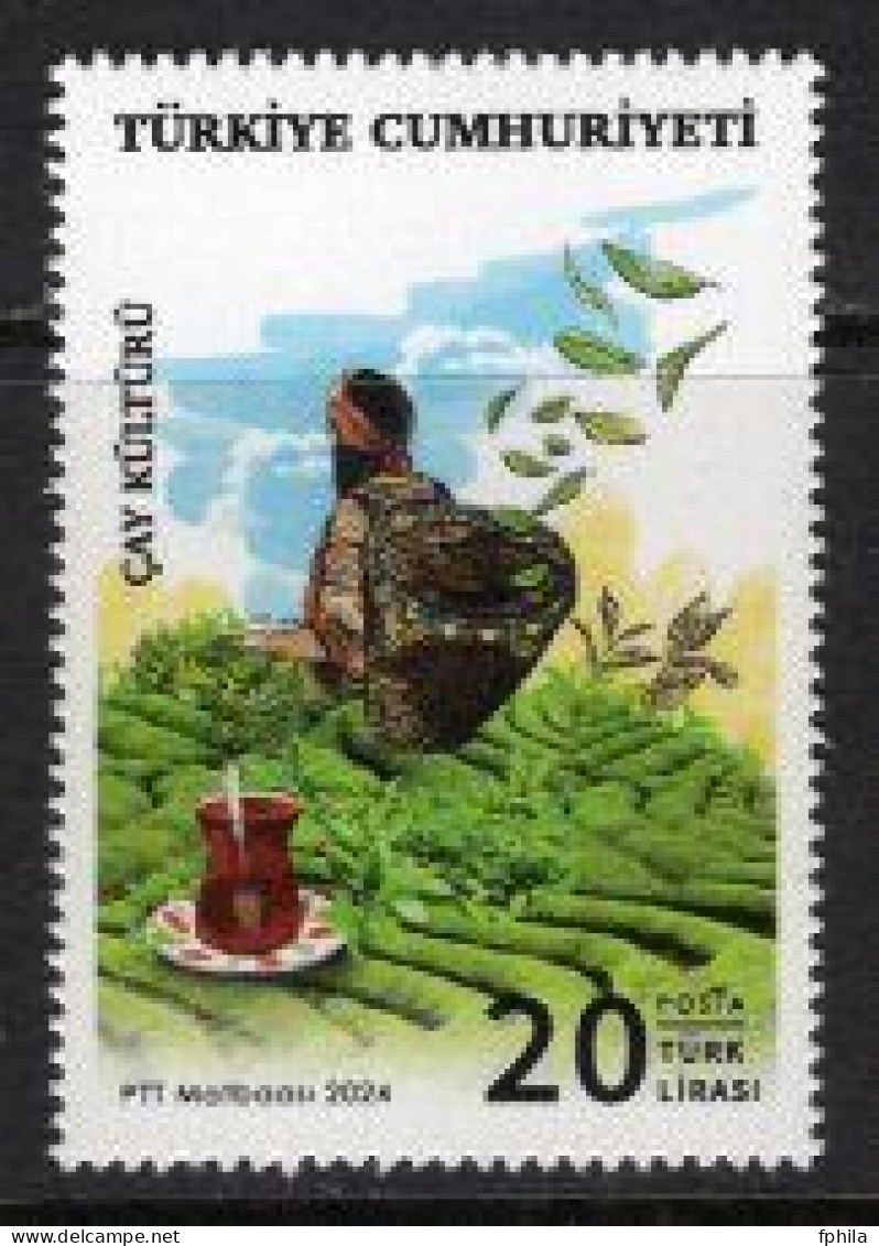 2024 TURKEY TEA CULTURE MNH ** - Ungebraucht