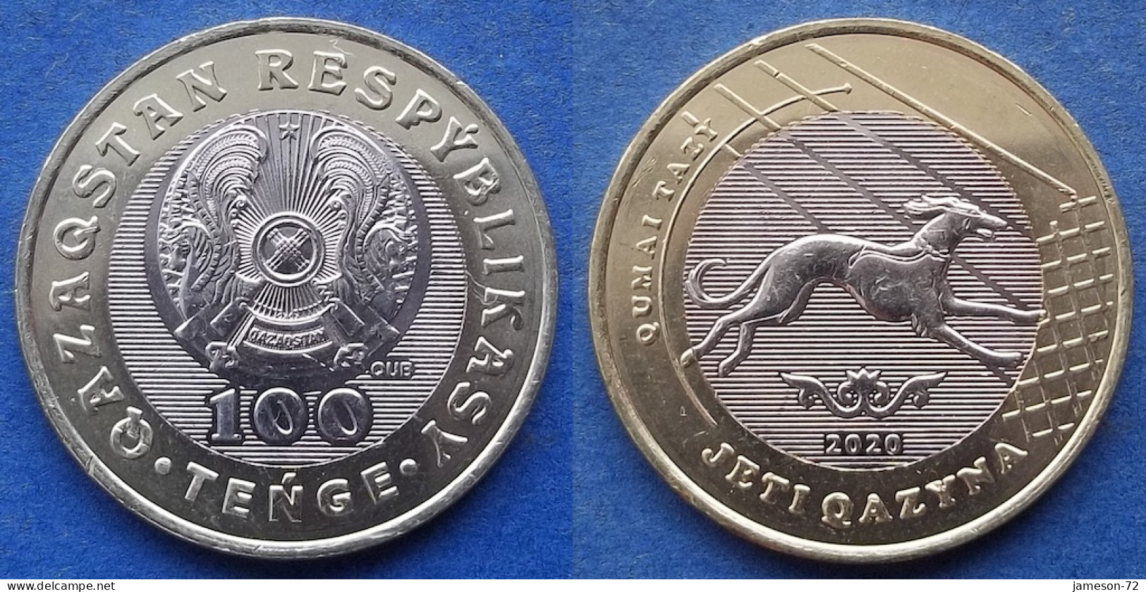 KAZAKHSTAN - 100 Tenge 2020 "Qumai Tazy" KM# 489 Independent Republic (1991) - Edelweiss Coins - Kasachstan