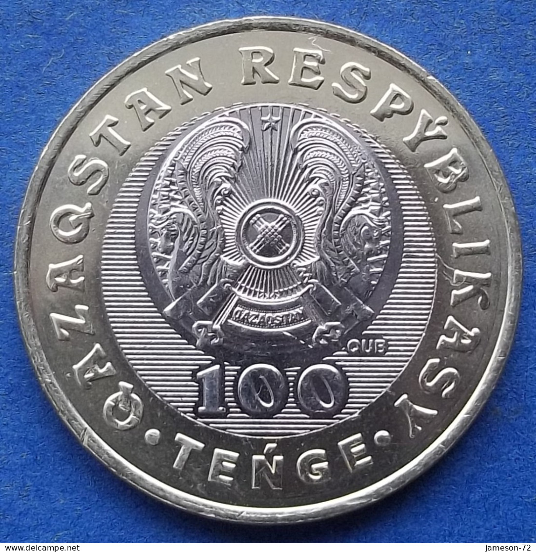 KAZAKHSTAN - 100 Tenge 2020 "Qumai Tazy" KM# 489 Independent Republic (1991) - Edelweiss Coins - Kasachstan