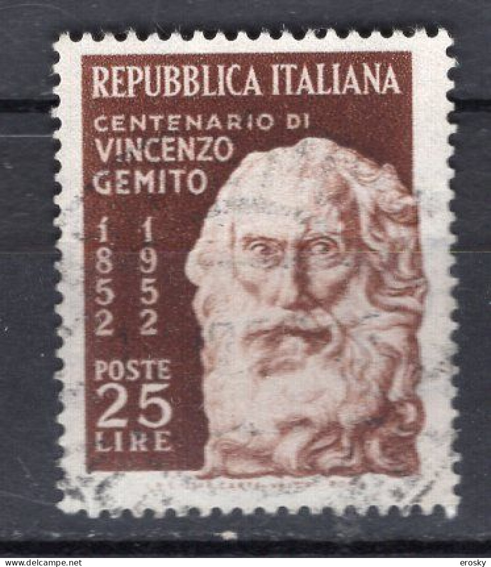 Y3453 - ITALIA Ss N°704 - ITALIE Yv N°641 - 1946-60: Oblitérés