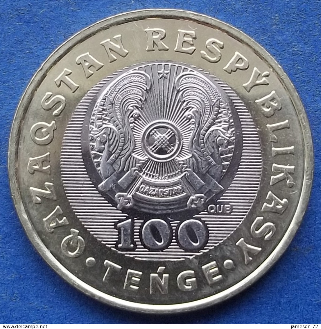 KAZAKHSTAN - 100 Tenge 2020 "Qyran Búrkit" KM# 490 Independent Republic (1991) - Edelweiss Coins - Kazachstan