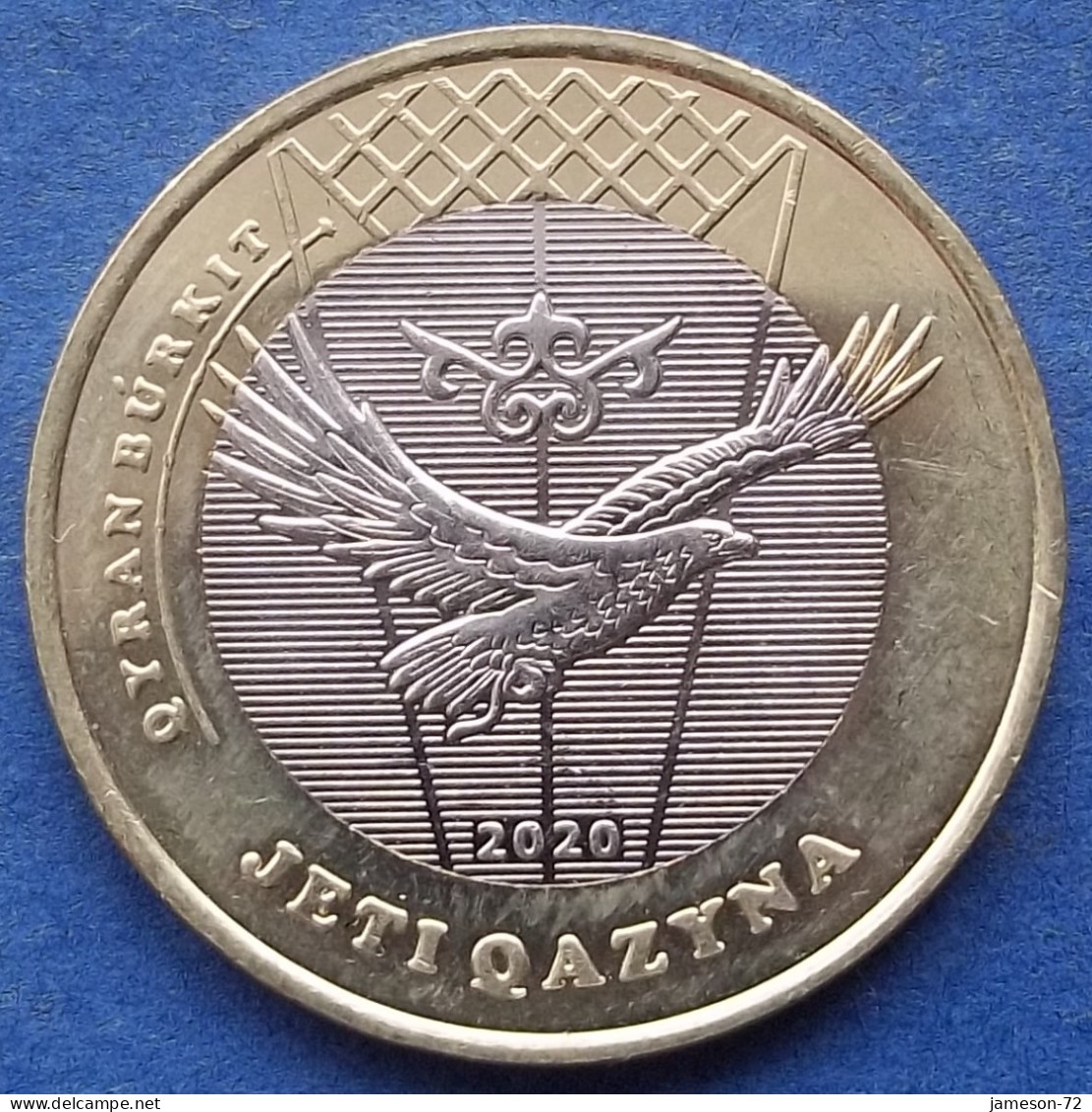 KAZAKHSTAN - 100 Tenge 2020 "Qyran Búrkit" KM# 490 Independent Republic (1991) - Edelweiss Coins - Kazakhstan