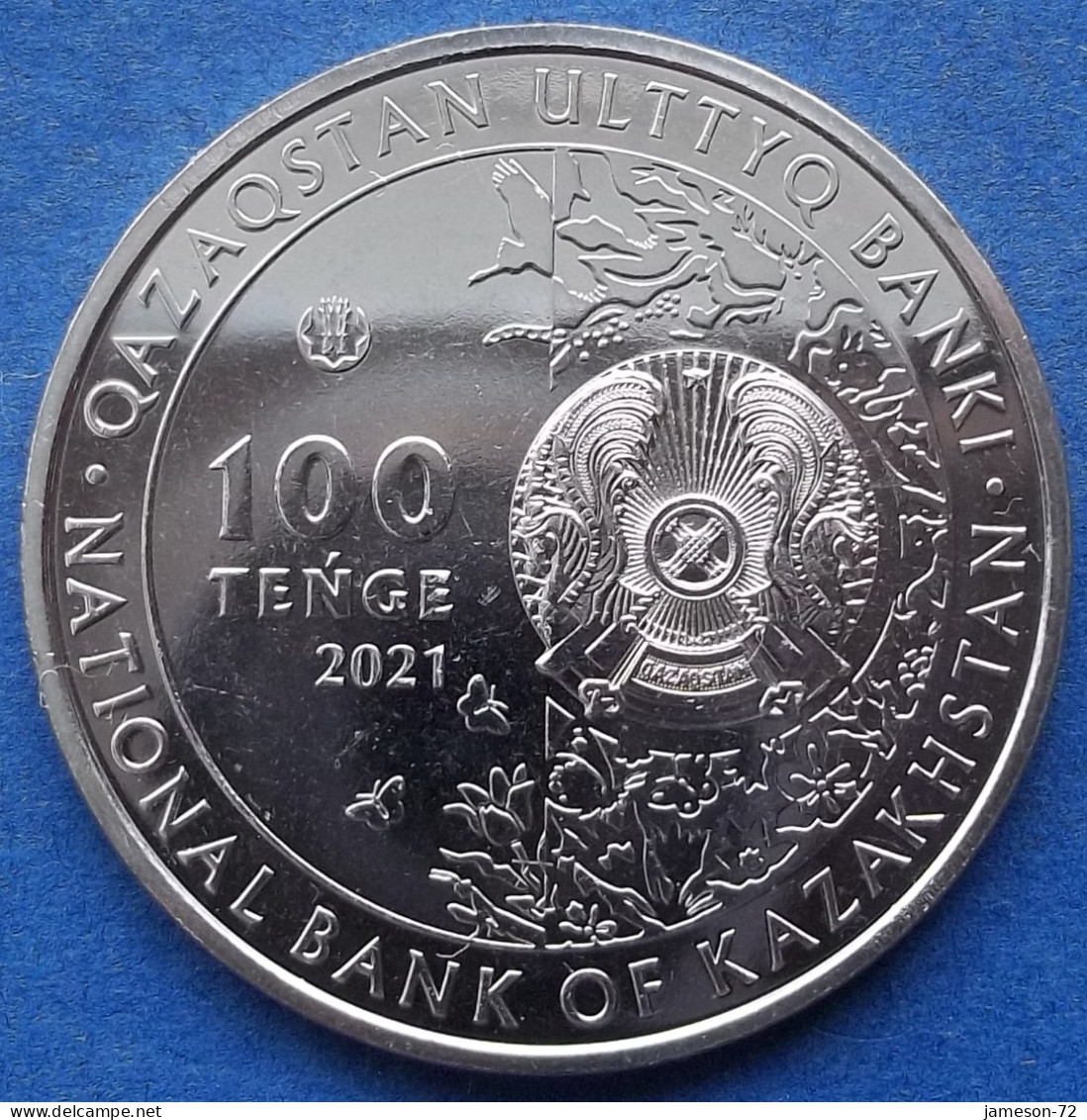 KAZAKHSTAN - 100 Tenge 2021 "Qulan" Independent Republic (1991) - Edelweiss Coins - Kazakhstan