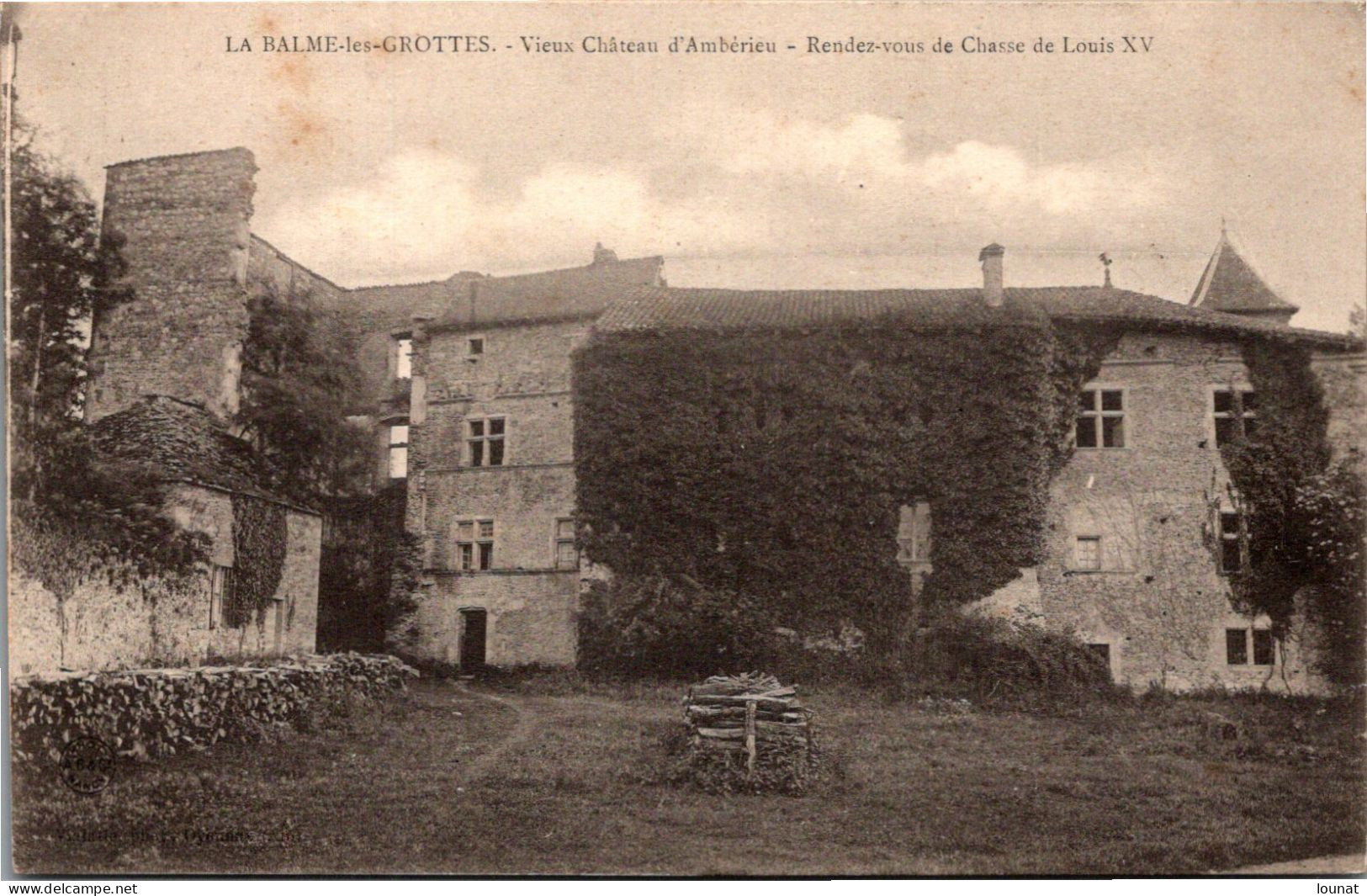 01 LA BALME Les GROTTES - Vieux Château D'Ambérieu - Rendez Vous De Chasse - Unclassified