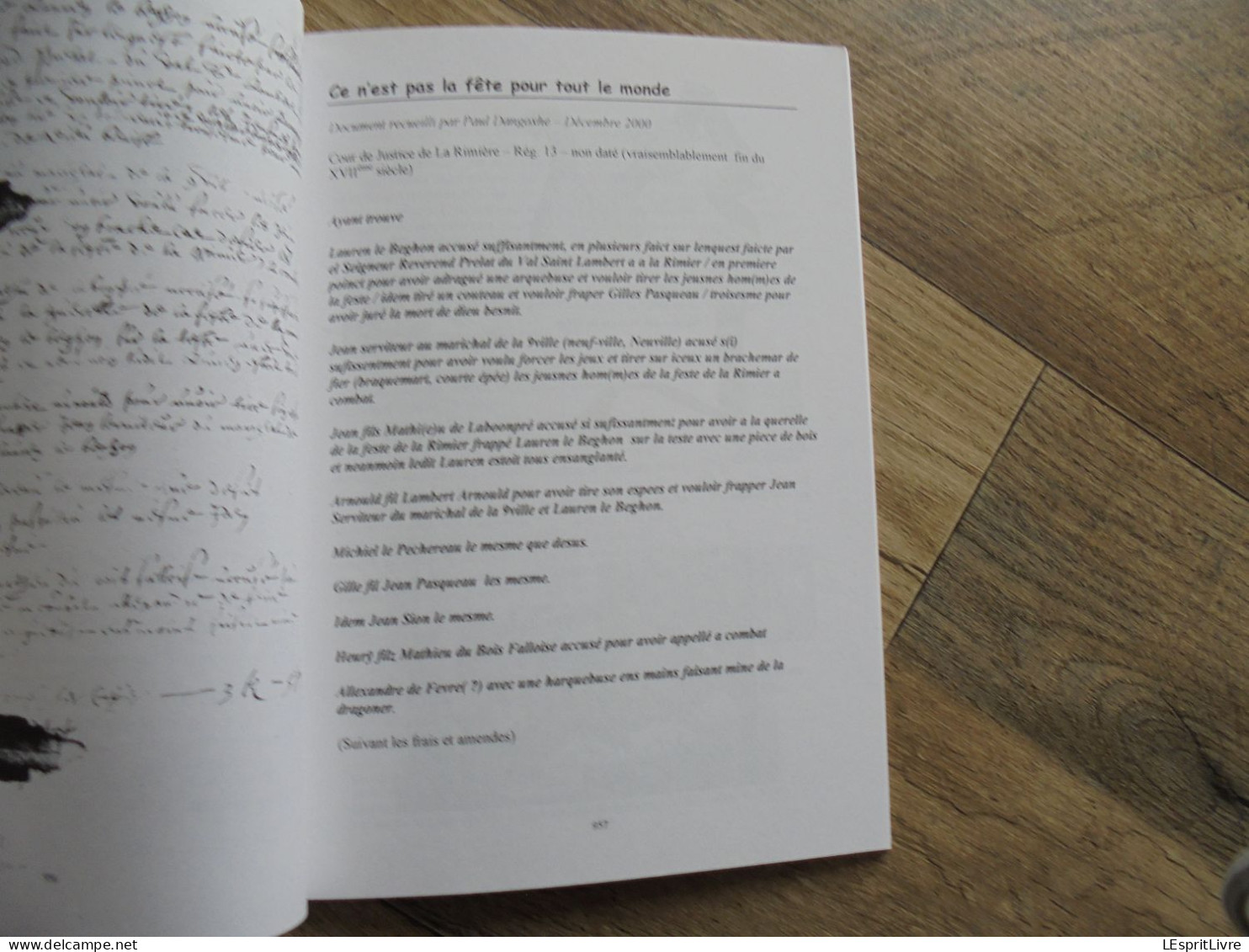 MEMOIRE DE NEUPRE N° 26 Régionalisme Verviers loup Traditions Légende Hullos Neuville Rodge Mohone