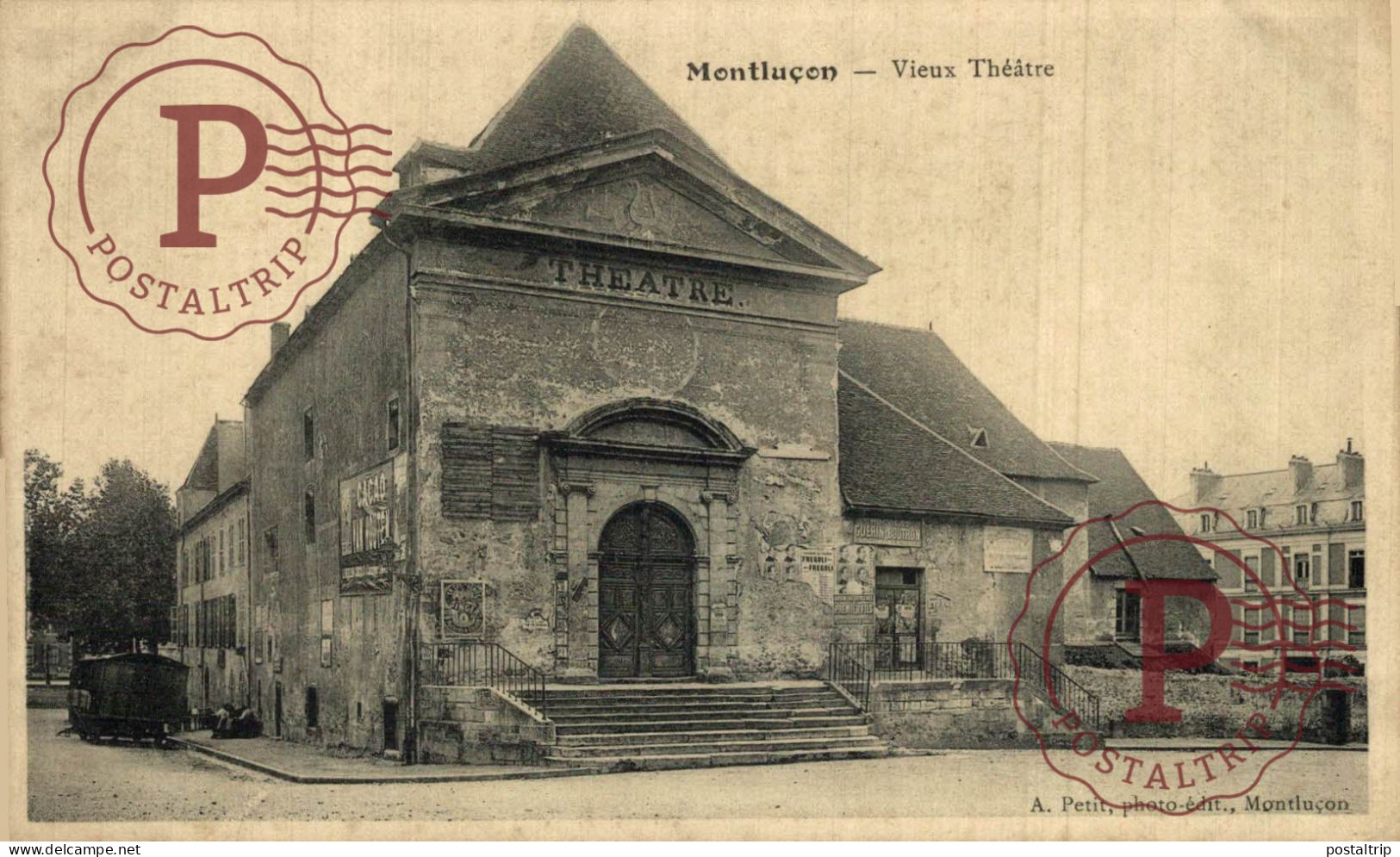 FRANCIA. FRANCE. 03 ALLIER MONTLUÇON VIEUX THÈÂTRE - Montlucon