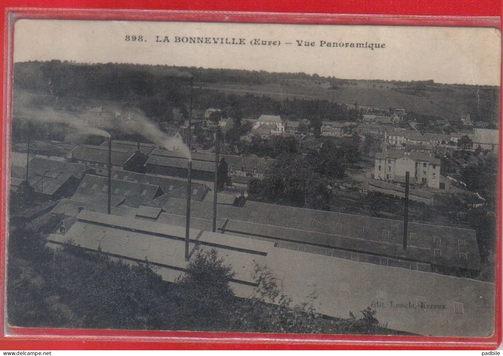 Carte Postale 27. La Bonneville  Les Usines  Très Beau Plan - Altri & Non Classificati