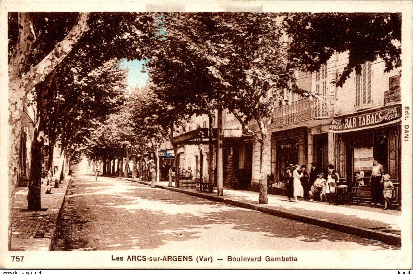 83 Les ARCS Sur ARGENS - Boulevard Gambetta - Andere & Zonder Classificatie