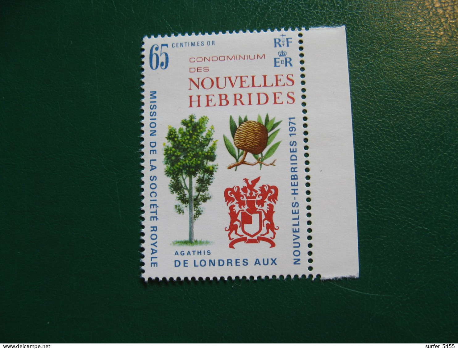 NOUVELLES HEBRIDES POSTE ORDINAIRE N° 312 TIMBRE NEUF** LUXE COTE 2,50 EUROS - Nuovi