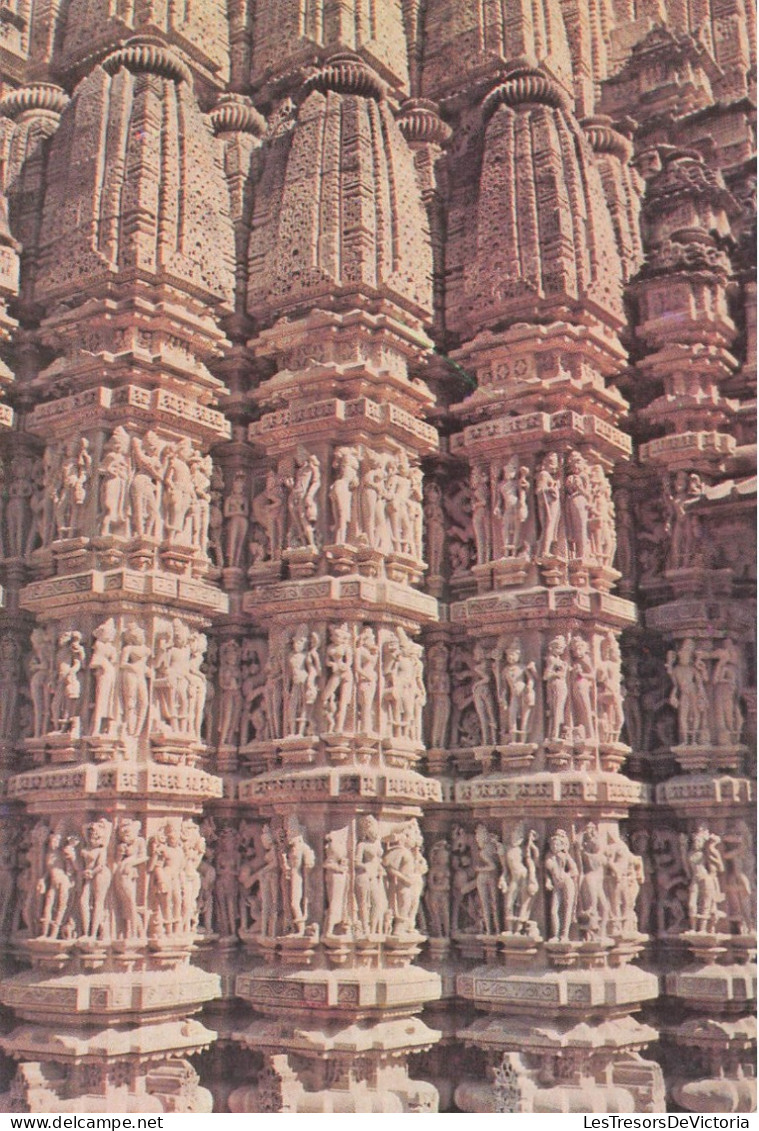 INDE - Khajuraho Temples - Khajuraho (India) - Vue Générale - Carte Postale - India