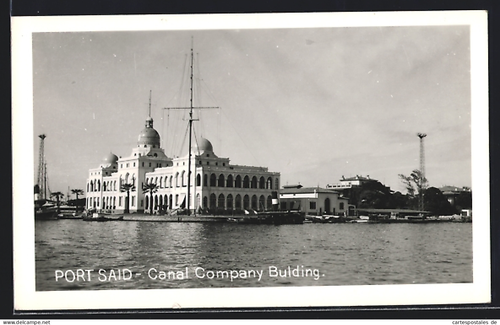 CPA Port Said, Canal Company Building  - Autres & Non Classés