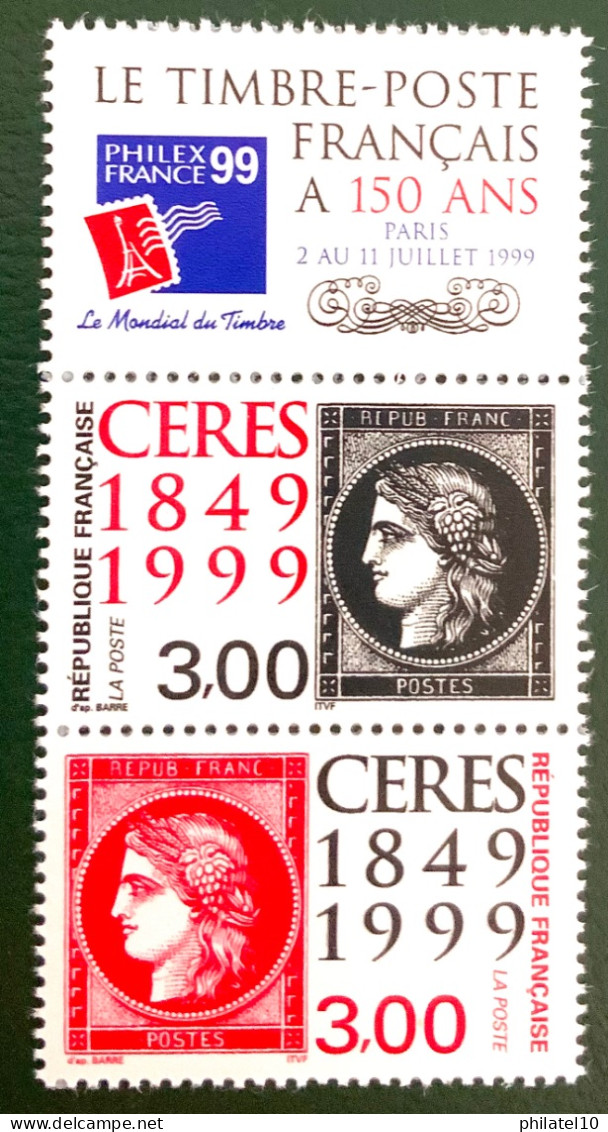 1999 FRANCE  P3212A  - LE TIMBRE POSTE FRANÇAIS À 150 ANS - NEUF** - Ungebraucht