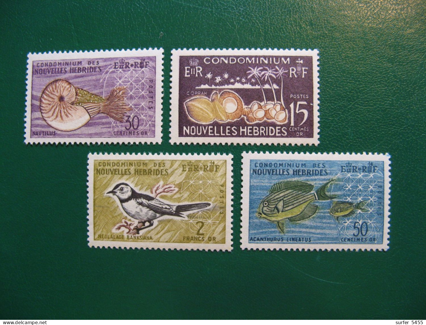 NOUVELLES HEBRIDES POSTE ORDINAIRE N° 203/206 TIMBRES NEUFS** LUXE COTE 20,00 EUROS - Unused Stamps