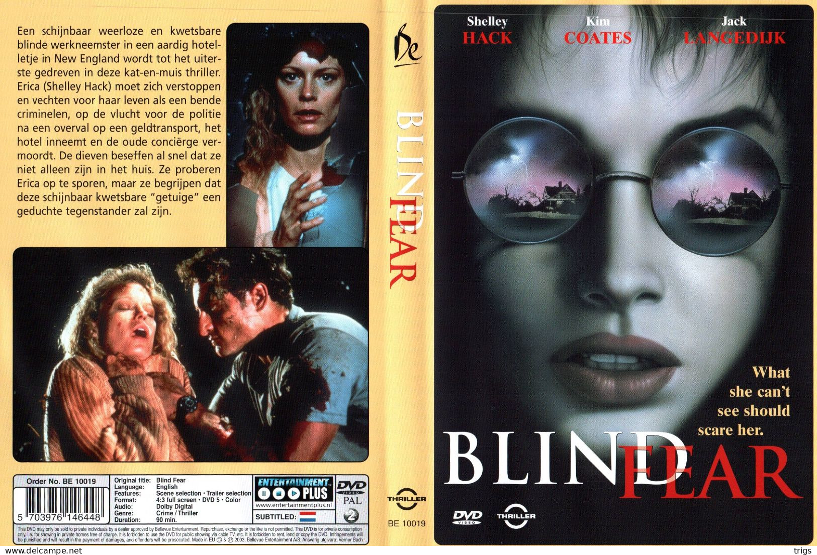 DVD - Blind Fear - Crime