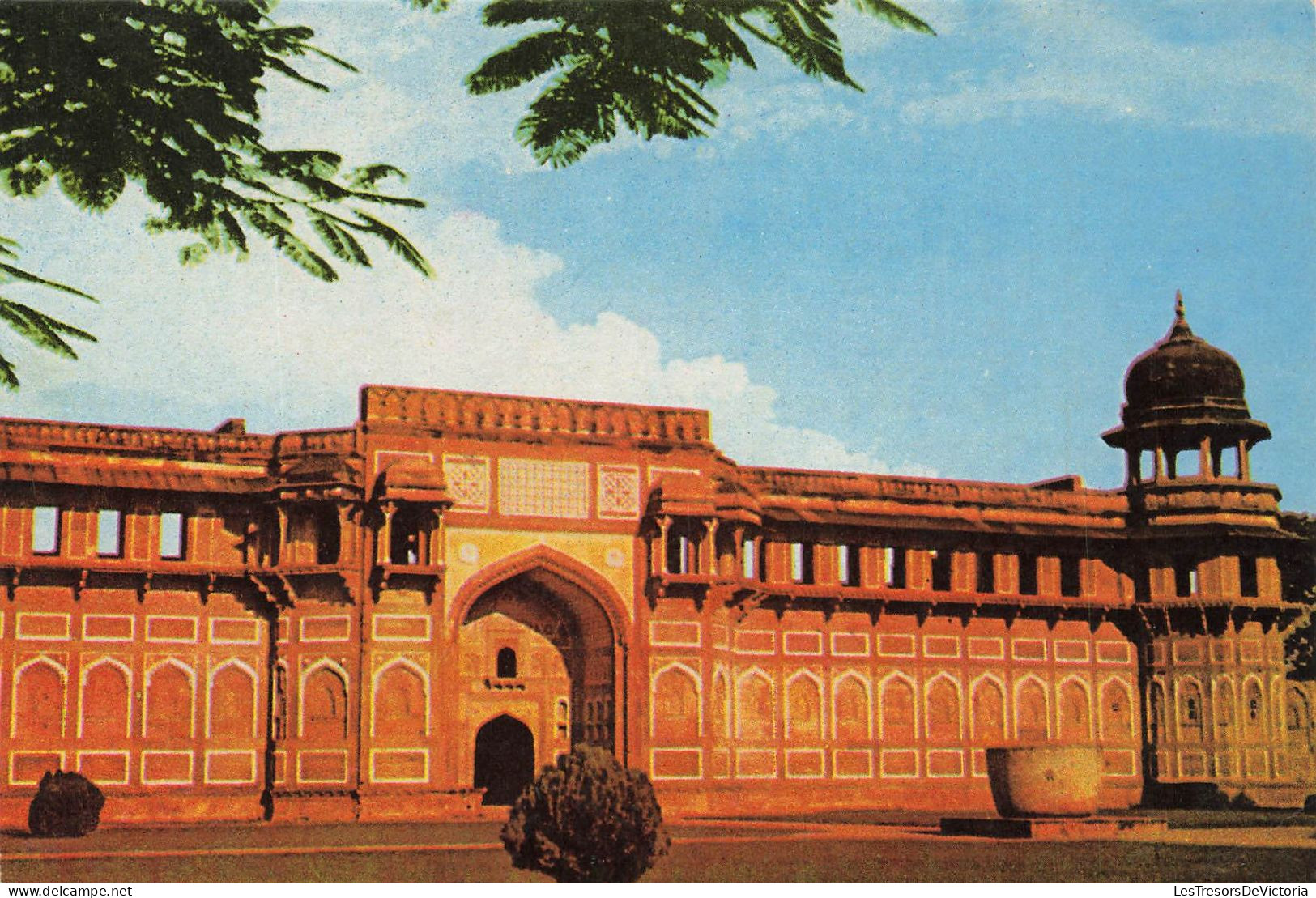 INDE - Jahangiri Mahal - Agra Fort - Vue Face à L'entrée - Vue Générale - Carte Postale - Inde