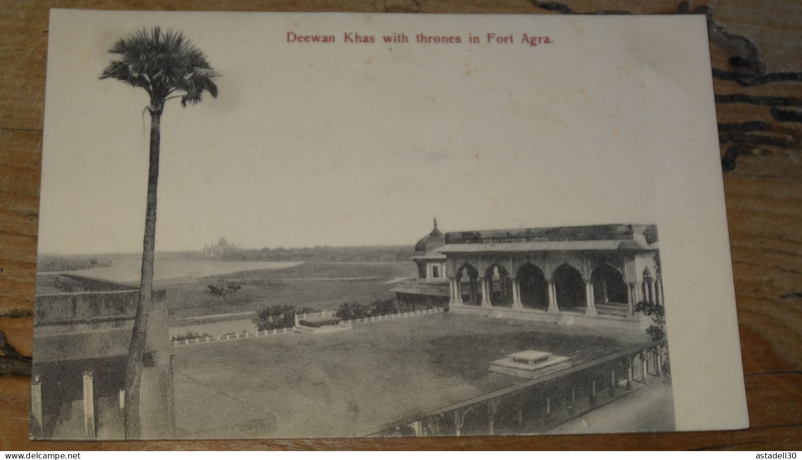 Deewan Khas With Thrones In Fort AGRA ................ 19197 - Inde