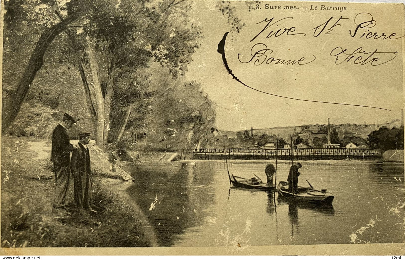 CPA (Hauts De Seine) - SURESNES, Le Barrage - Suresnes