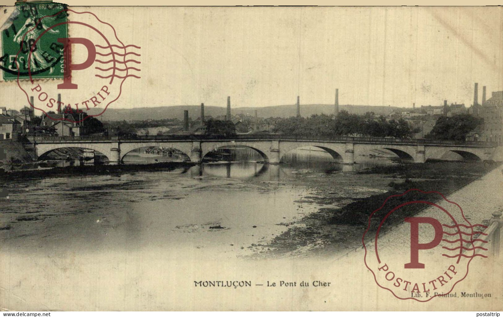 FRANCIA. FRANCE. 03 ALLIER MONTLUÇON LE PONT DU CHER - Montlucon