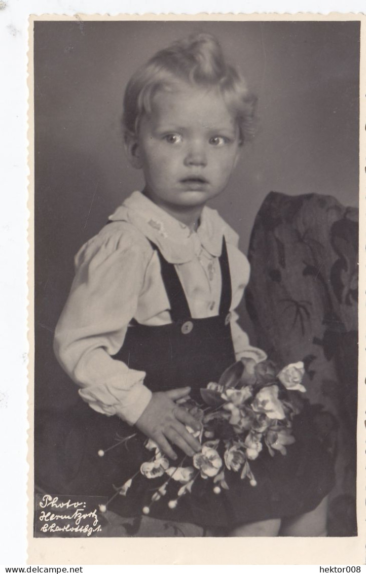 Altes Foto Vintage. Kinder Kleiner Junge.. (  B12  ) - Personnes Anonymes