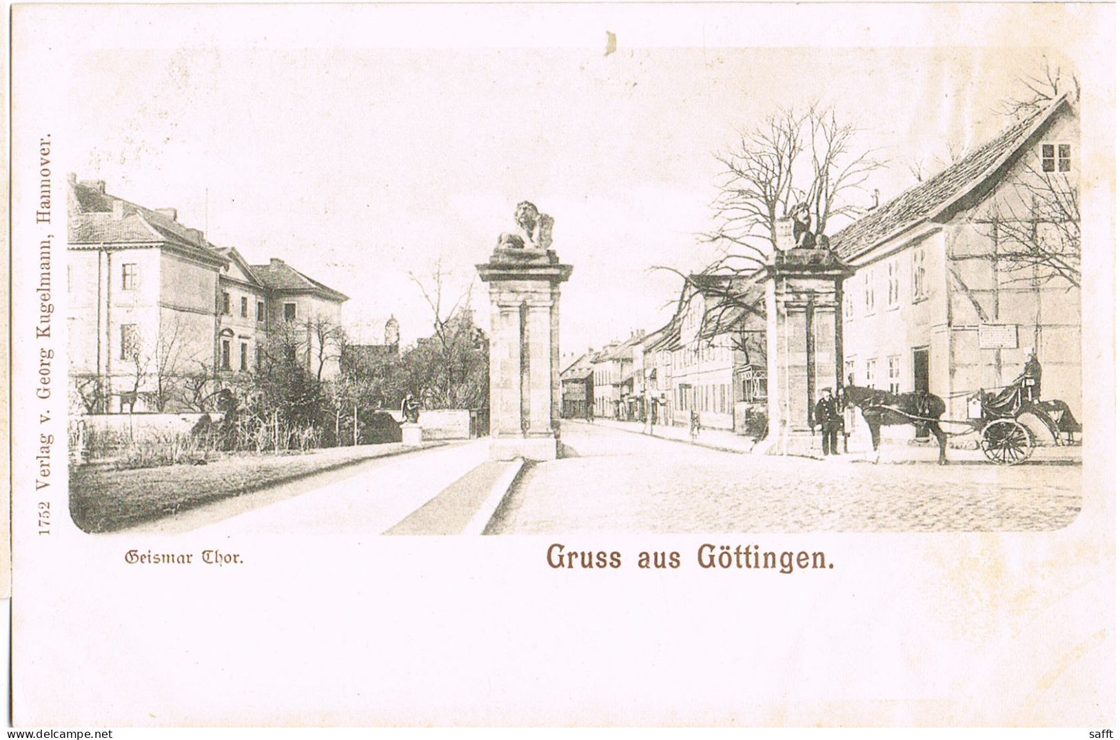AK Göttingen, Geismar-Thor Um 1905 - Göttingen