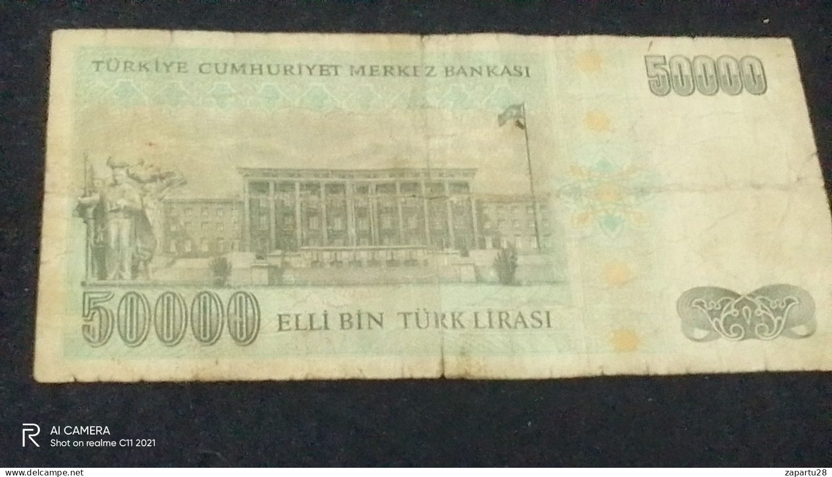 TÜRKİYE--    50 000   LİRA           F - Turkey