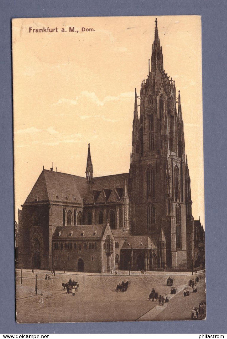 DR AK (Frankfurt A. M. Dom) Postkarte - Frankfurt Main  (CG13110-275) - Briefe U. Dokumente