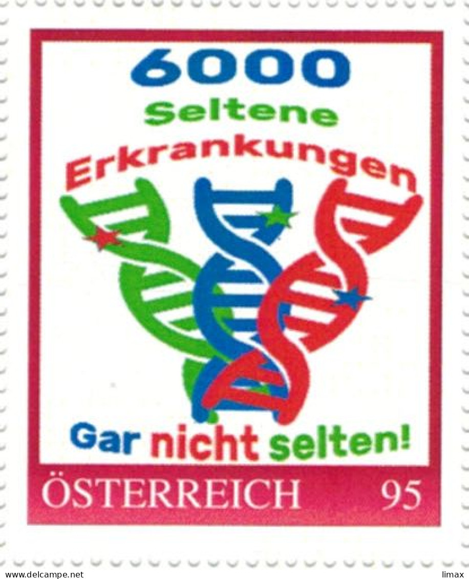 Seltene Erkrankungen Gendefekt Helix Gene Rare Orphan Diseases 8148996 - Personalisierte Briefmarken