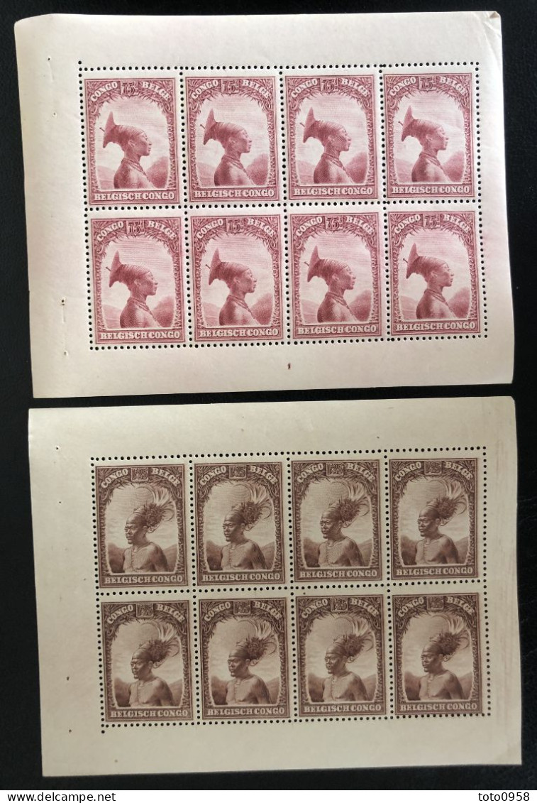 Congo Belge 1931 Definitive - Natives MNH** - Otros & Sin Clasificación