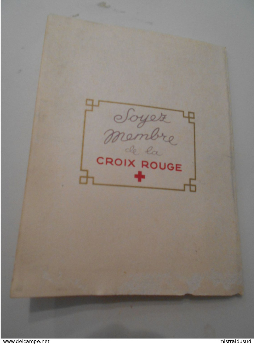 France çarnets Croix Rouge , çarnet De 1958 - Red Cross