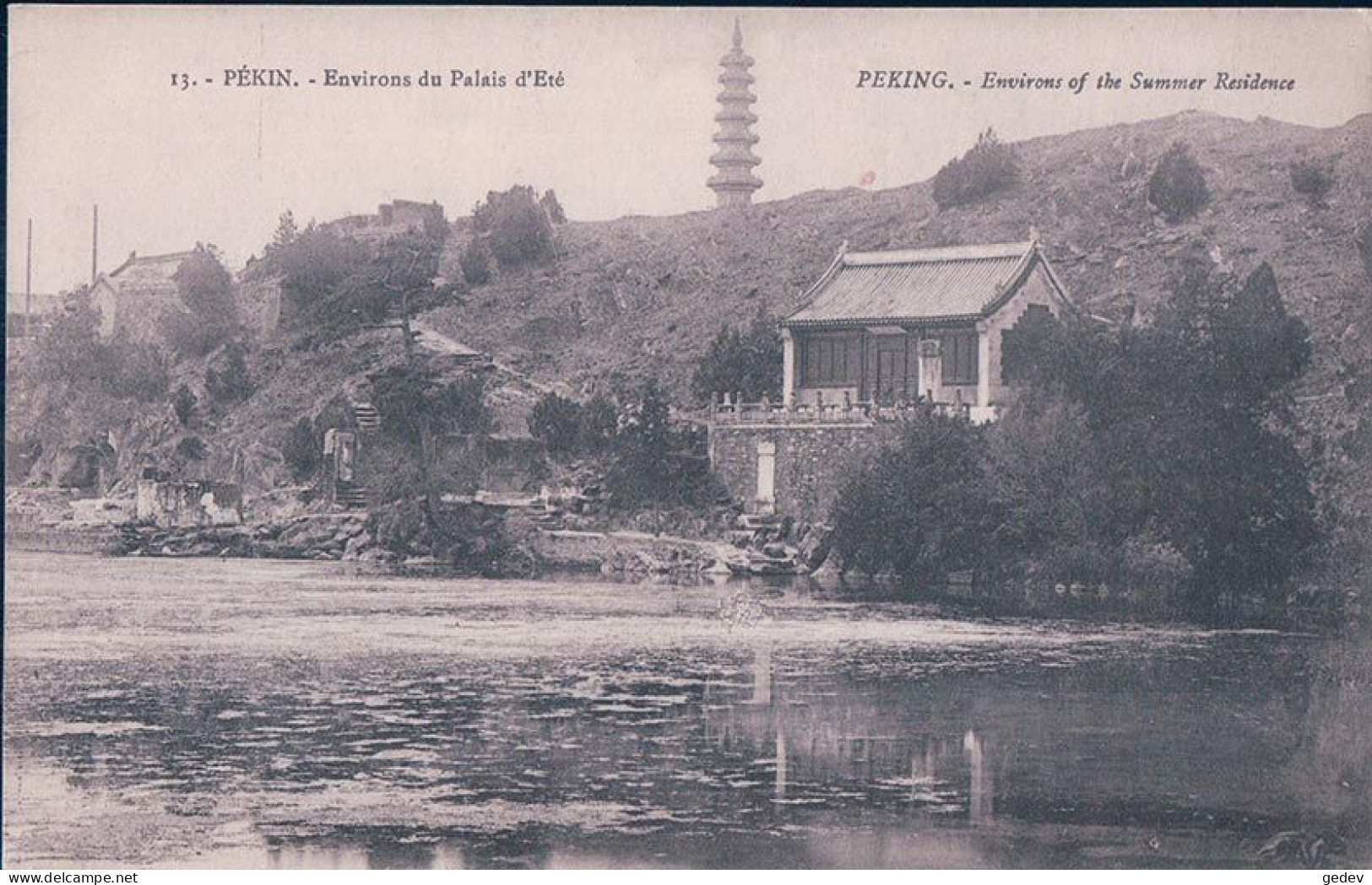 Chine, Pékin, Environ Du Palais D'été (13) - Chine