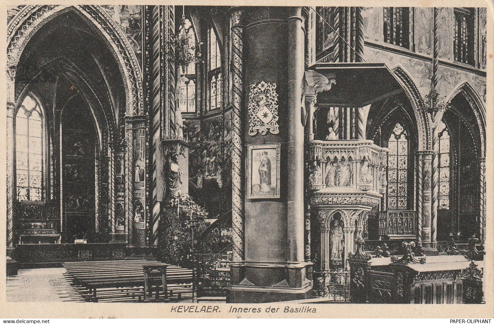 4178 KEVELAER, Basilika, Innenansicht - Kevelaer