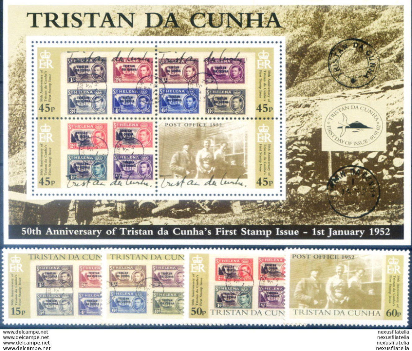 Primi Francobolli 2002. - Tristan Da Cunha