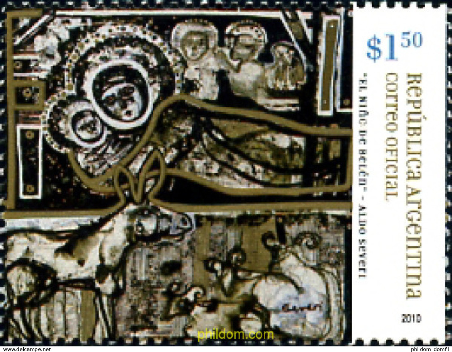 255469 MNH ARGENTINA 2010 NAVIDAD - Unused Stamps
