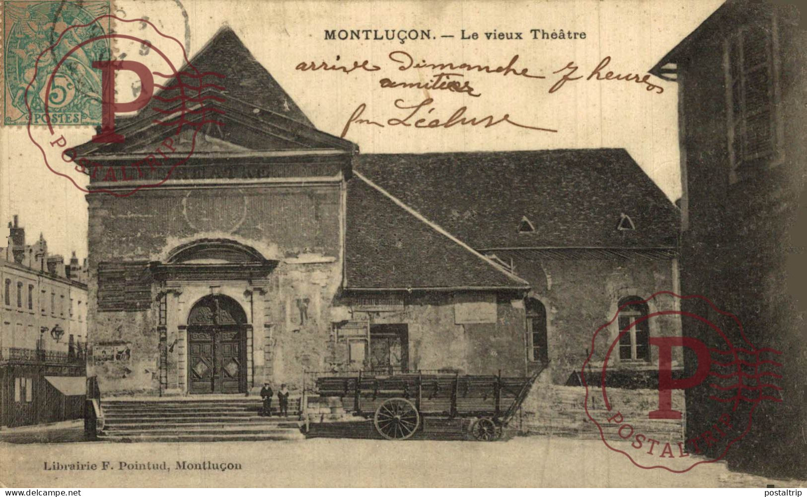 FRANCIA. FRANCE. 03 ALLIER MONTLUÇON LE VIEUX THÉÂTRE - Montlucon