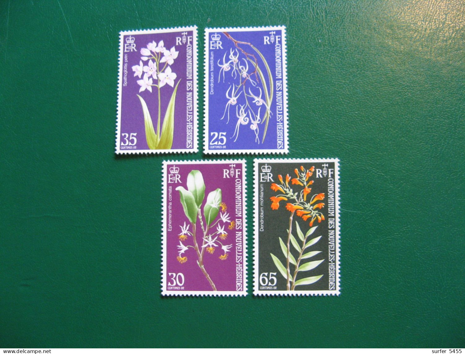 NOUVELLES HEBRIDES POSTE ORDINAIRE N° 358/361 TIMBRES NEUFS** LUXE COTE 13,00 EUROS - Unused Stamps