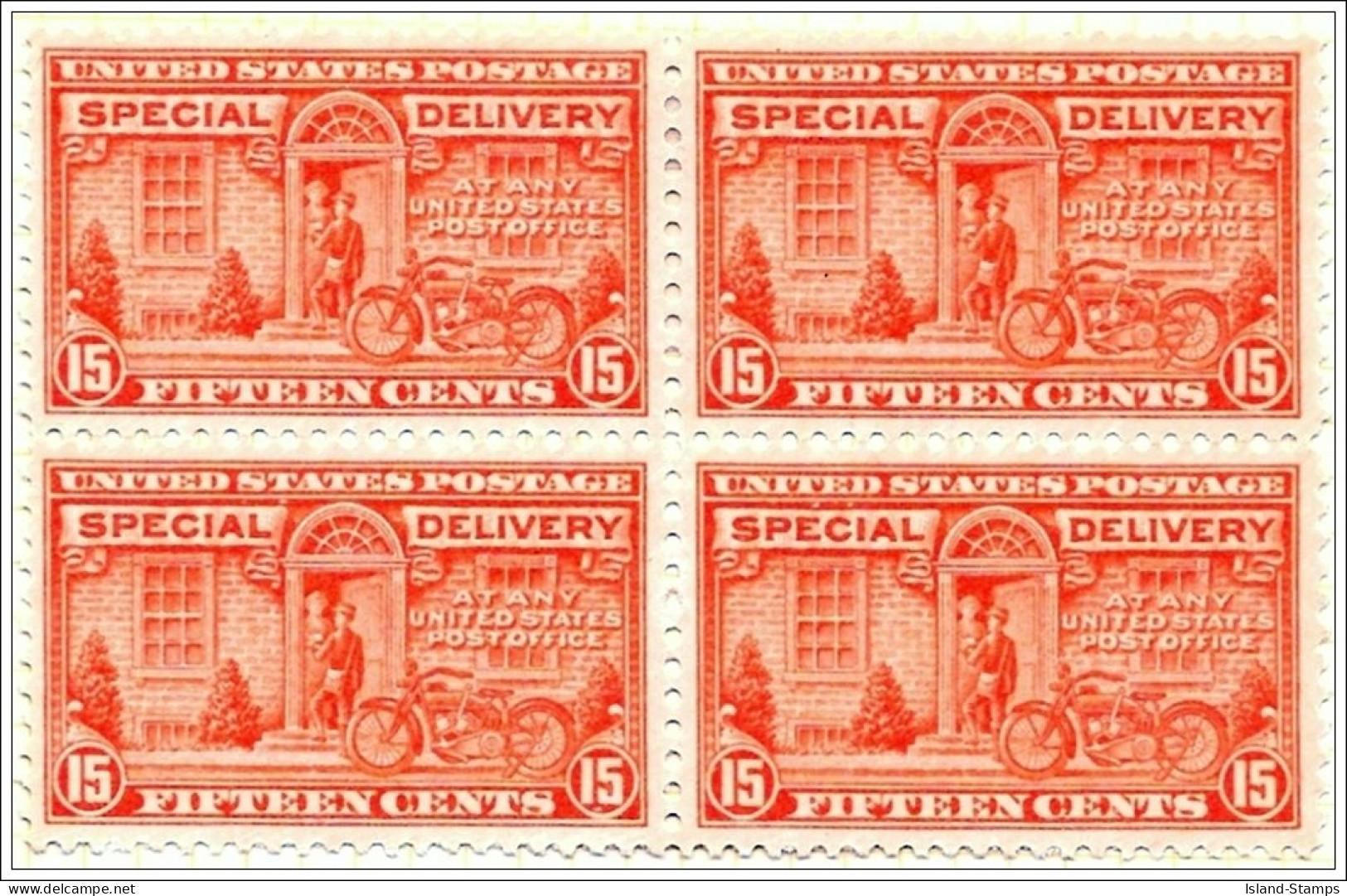 # E16 - 1931 15c Rotary Press Block Of Four Mounted Mint - Nuovi