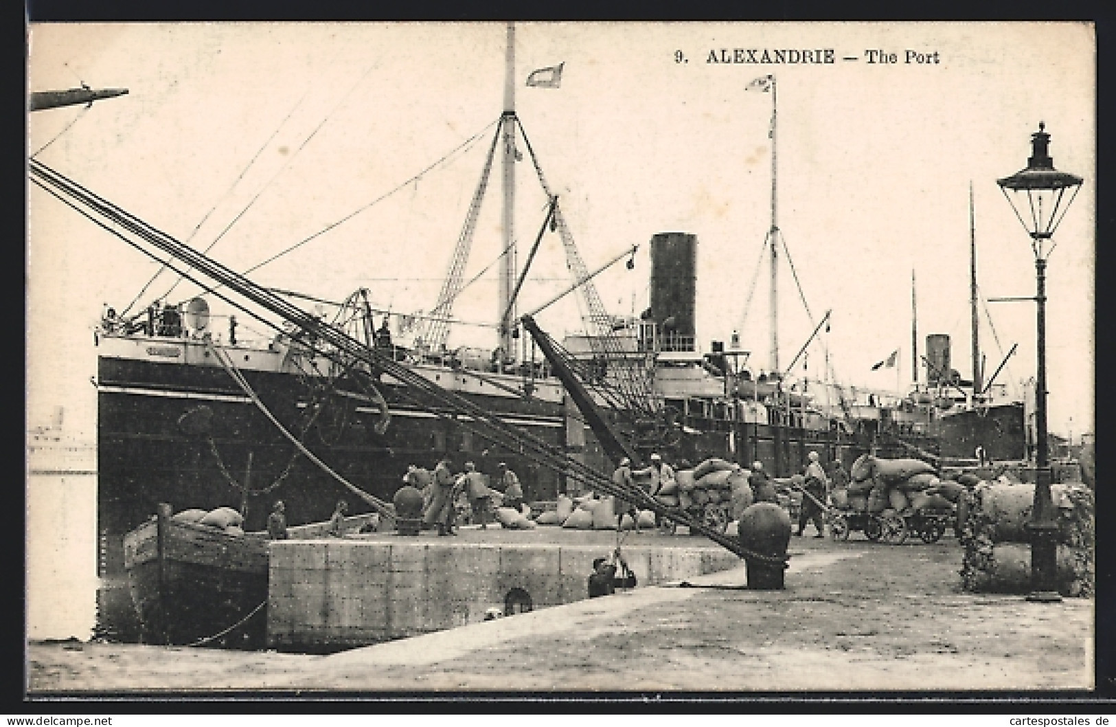 CPA Alexandrie, The Port  - Autres & Non Classés