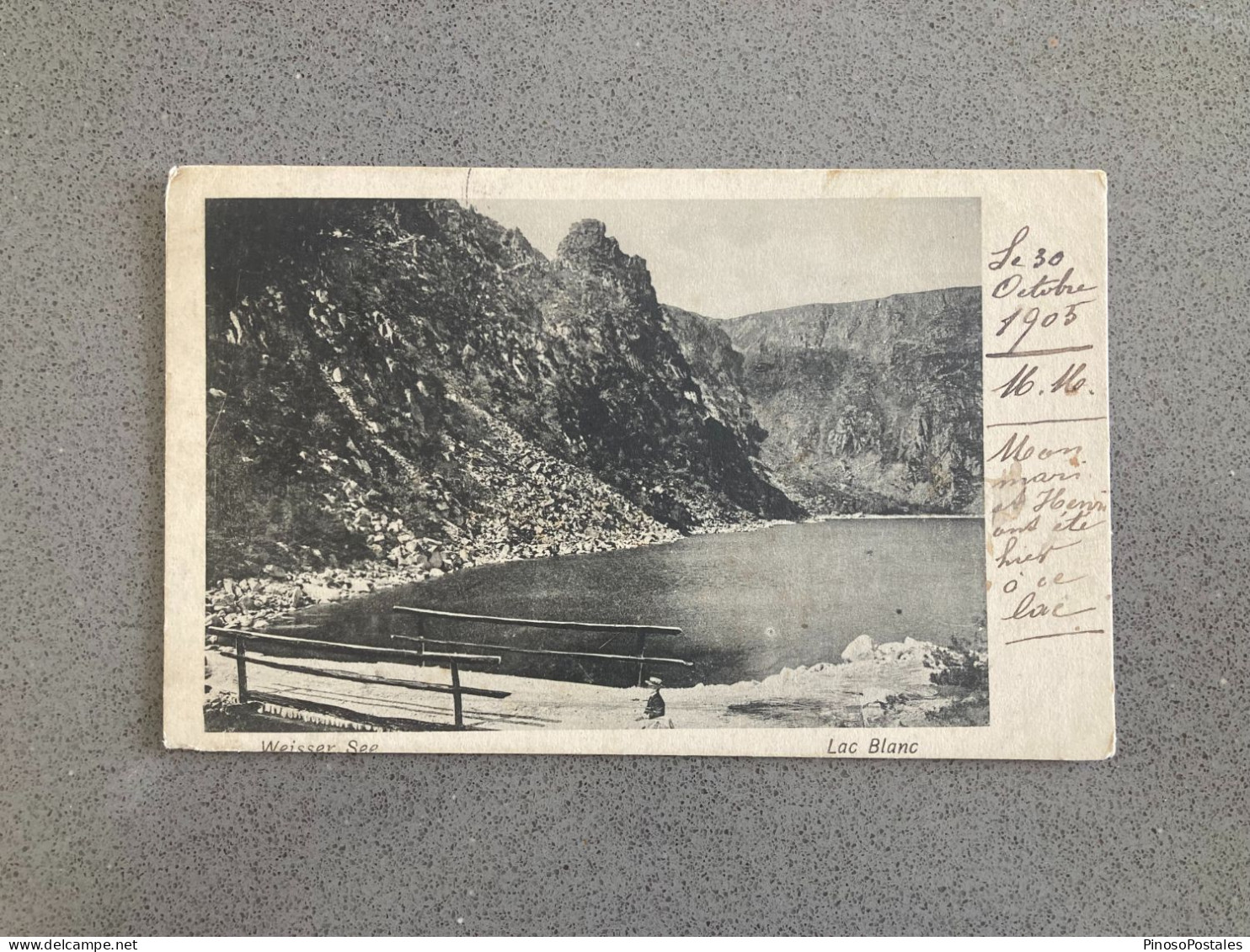 Weisser See Lac Blanc Carte Postale Postcard - Autres & Non Classés