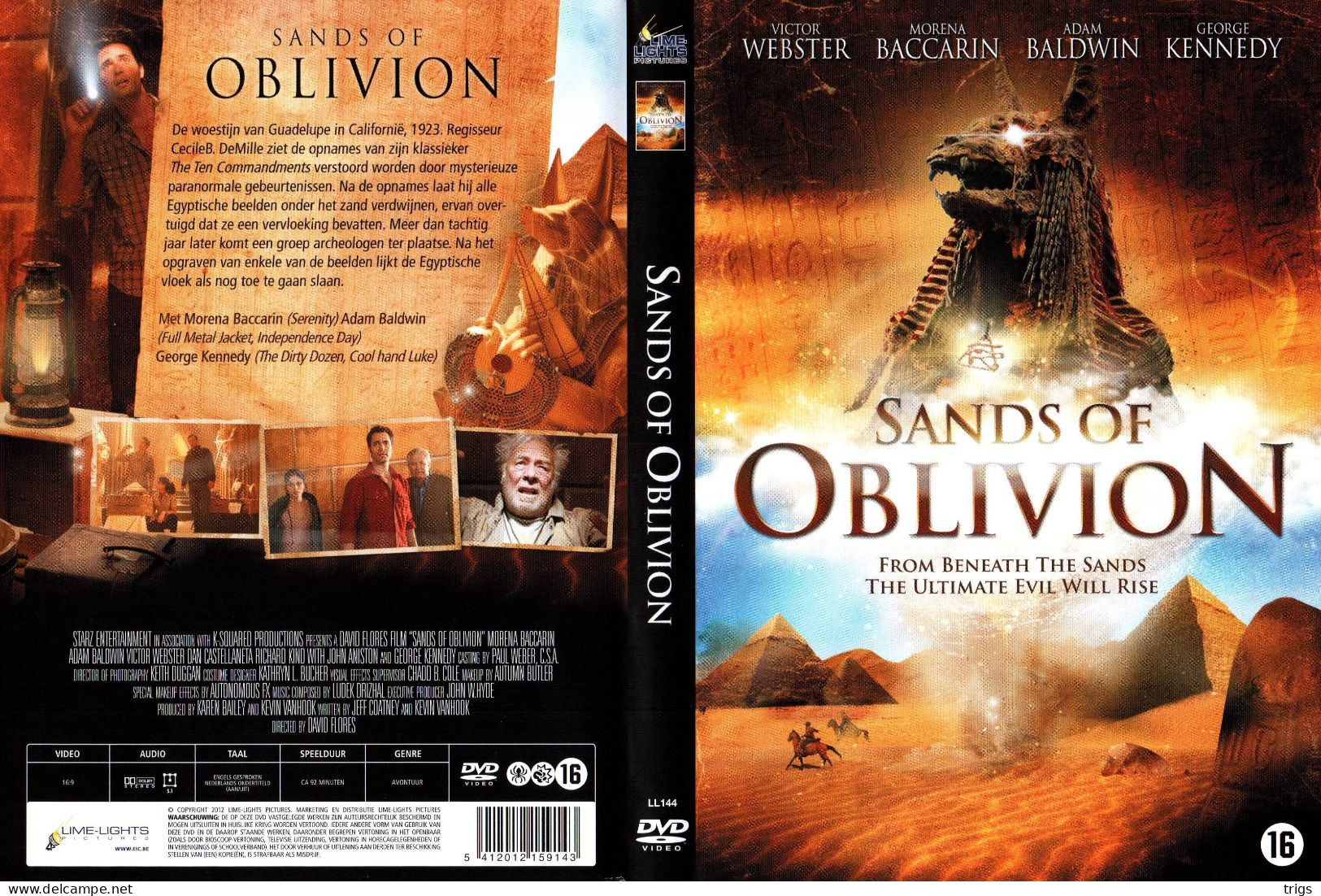 DVD - Sands Of Oblivion - Actie, Avontuur
