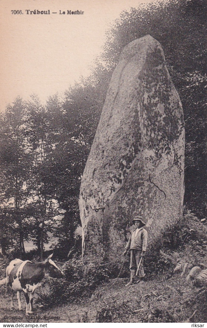 TREBOUL(MENHIR) VACHE - Tréboul