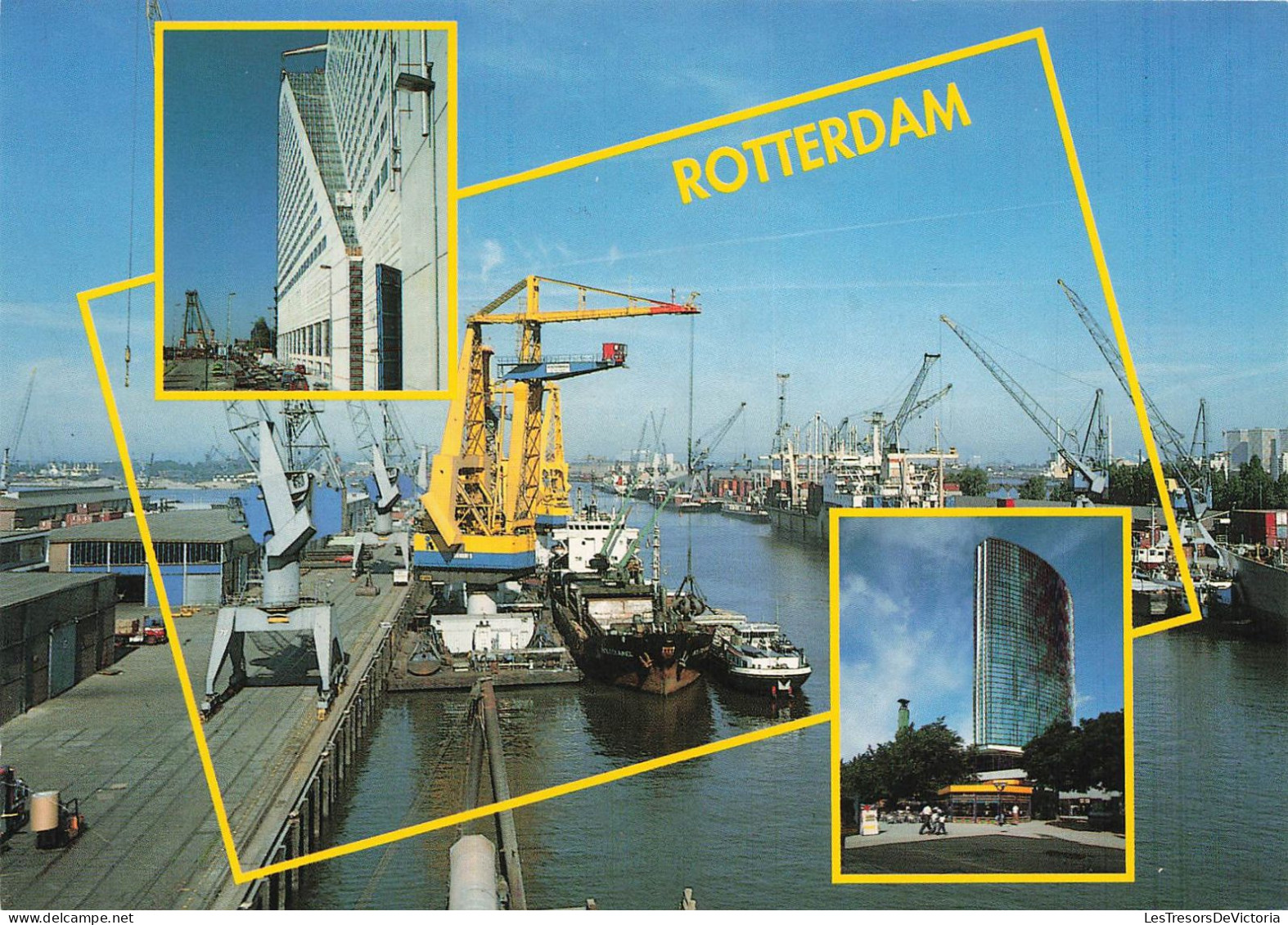 PAYS-BAS - Rotterdam - Vue Sur Le Quai - Bateaux - Vue Générale - Carte Postale - Rotterdam