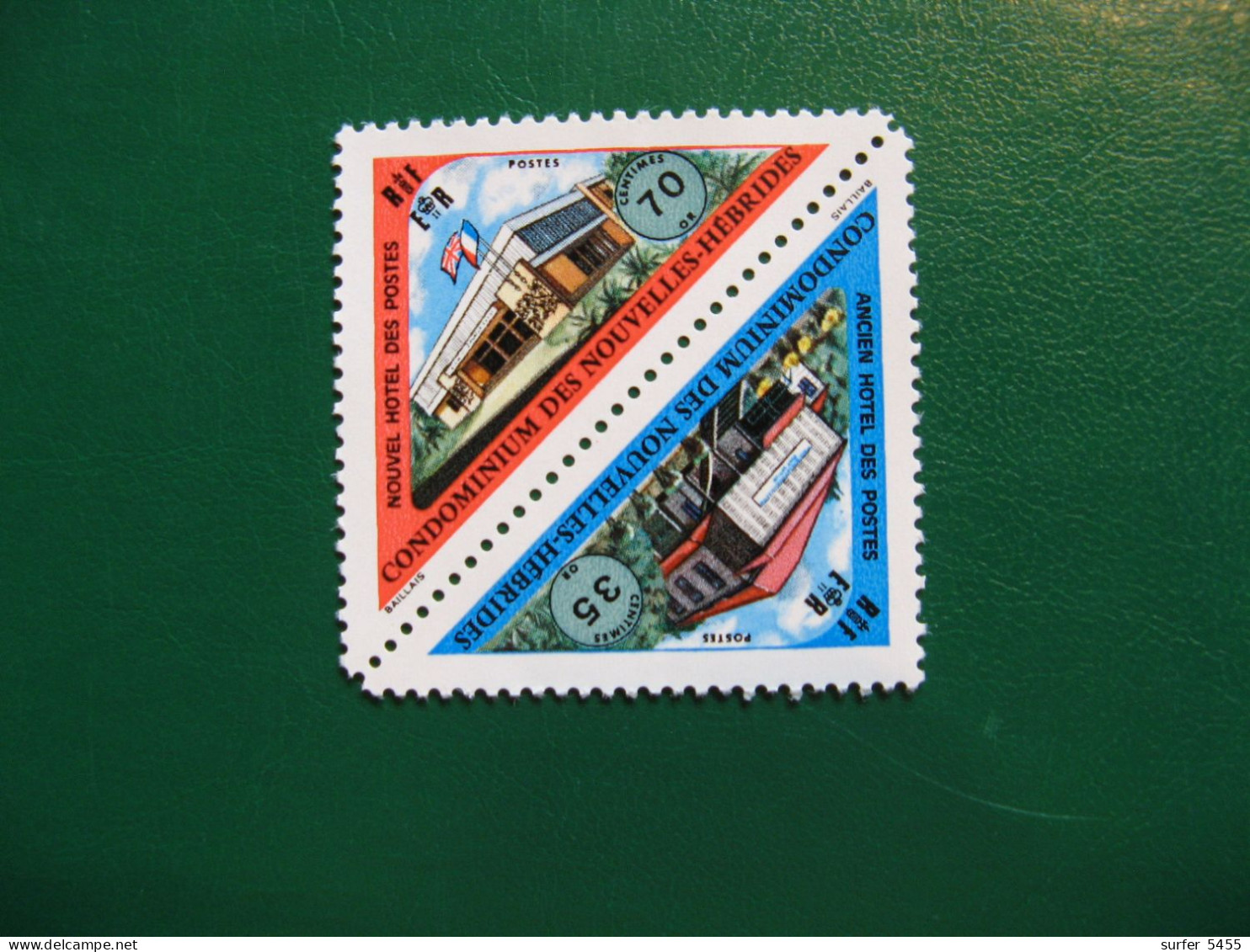 NOUVELLES HEBRIDES POSTE ORDINAIRE N° 391A TIMBRES NEUFS** LUXE COTE 2,50 EUROS - Unused Stamps