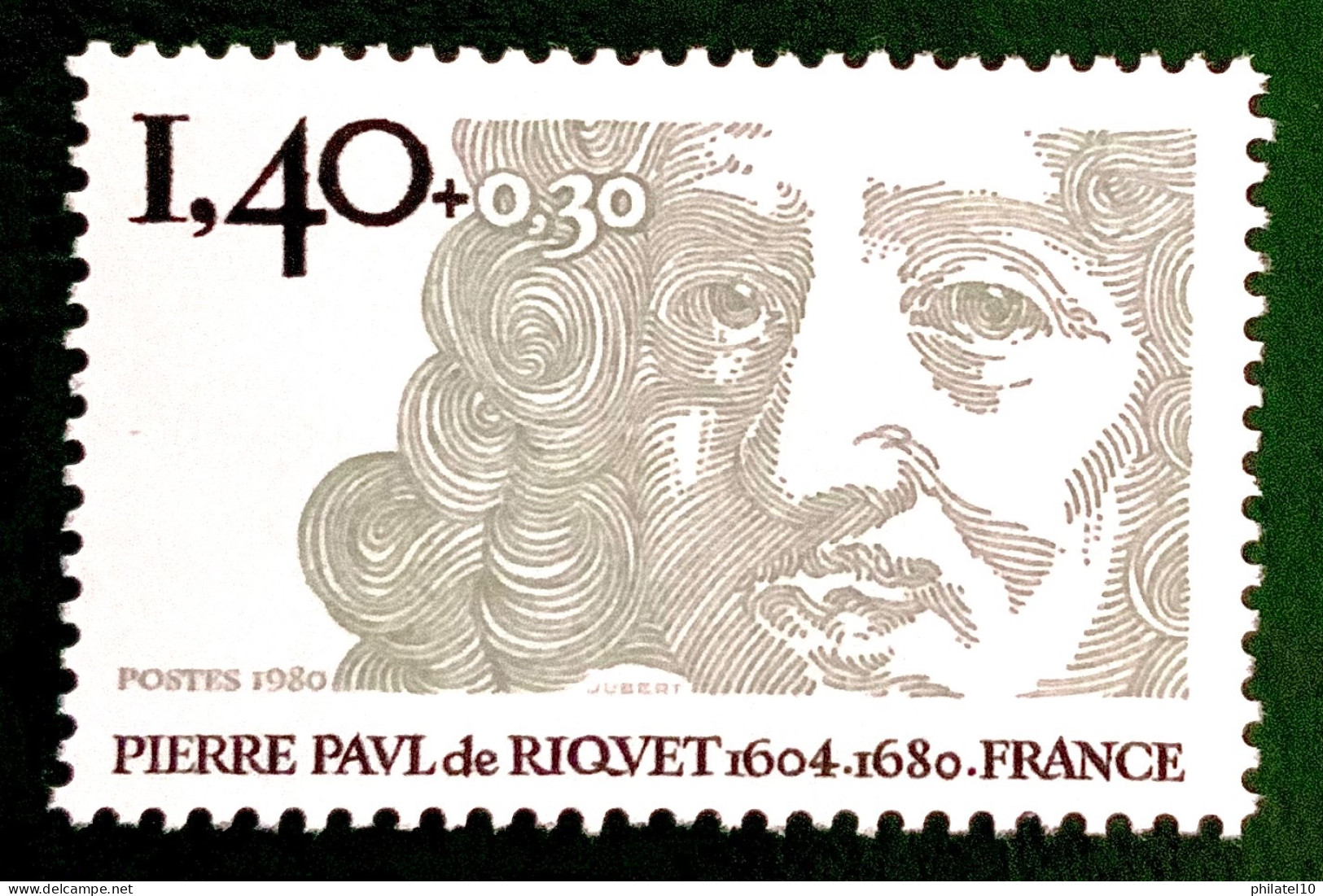 1980 FRANCE N 2100 - PIERRE PAUL DE RIQUET - NEUF** - Neufs