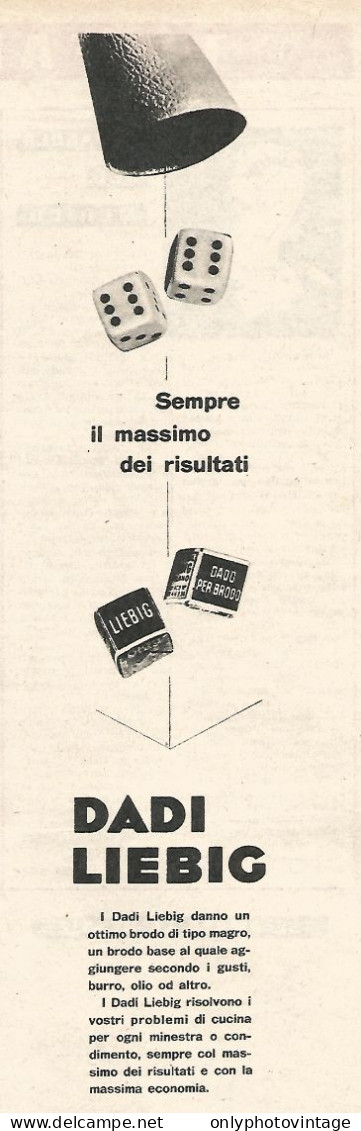 Dadi Liebig - Pubblicit� Del 1958 - Vintage Advertising - Publicités